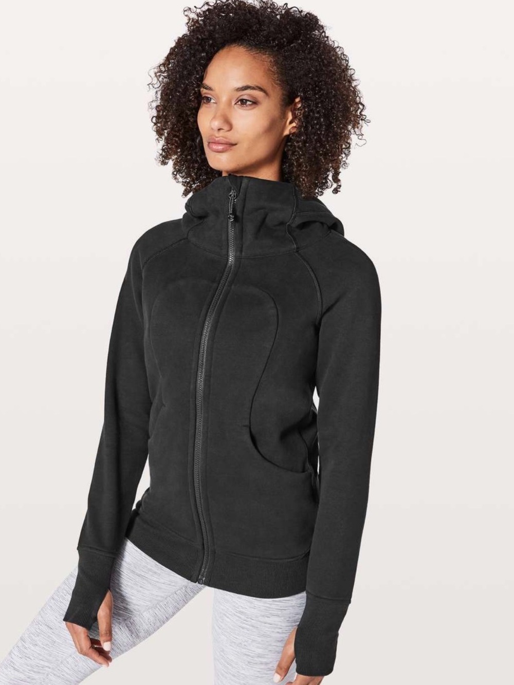 Lululemon scuba zip front hooded sweatshirt hoodie 6